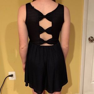 Ocean Drive Navy Blue Mini Dress